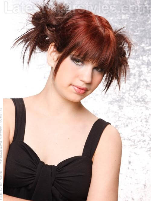 Punk Updo Hairstyles