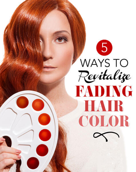  Getting your pilus dyed at the salon tin most surely add together to a greater extent than or less oomph to your mane too th v Ways To Revitalize Fading Hair Color