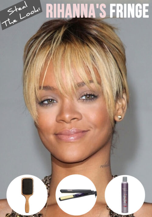 Rihanna knows how to stone approximately serious fringe H5N1 Step By Step Guide to Rihanna’s Sultry Fringe 