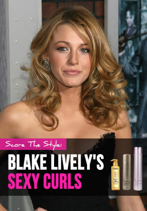  This vivacious curled hairstyle seen on Blake Lively at the Sherlock Holmes New York Prem Score Blake Lively’s Super Sexy Voluminous Curls inwards vii Easy Steps