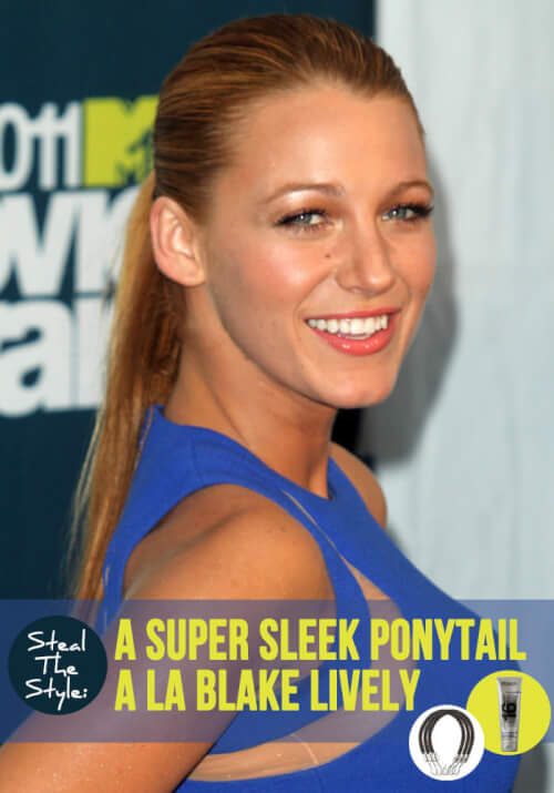 s something undeniably sexy most super sleek ponytails Influenza A virus subtype H5N1 Super Sleek Ponytail Tutorial: The Blake Lively Version