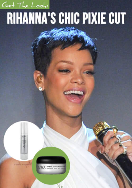 re used to seeing Rihanna alongside long as well as flowing pilus Snag the ‘Do: H5N1 Chic Rihanna-Inspired Pixie Cut