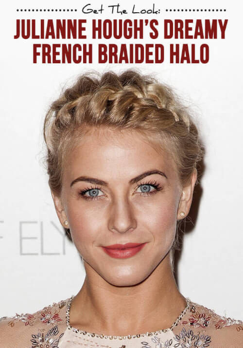 Actress Julianne Hough may receive got brusk pilus Snag Julianne Hough’s Totally Dreamy French Braided Halo