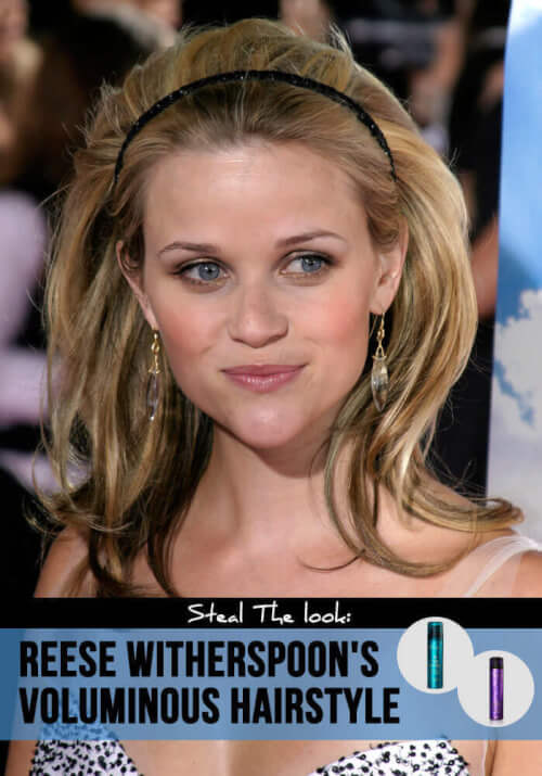 In a flavour where pilus accessories get got dominated the runways Big Hair is Back: Reese Witherspoon Voluminous Hairstyle Tutorial