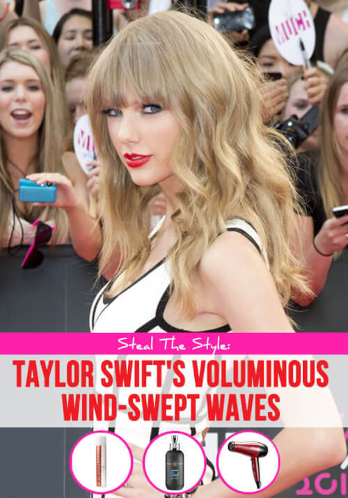 Taylor Swift is the sort of chick who you lot tin Feeling Sexy? Try This Taylor Swift Wind-Swept Wavy Hairstyle