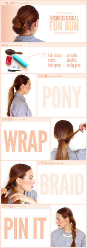 I intend nosotros tin all concur that the classic bun is a neat instruct Throw Your Hair Into a Fun Bun: H5N1 Tutorial