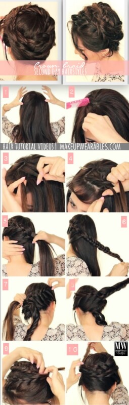 ll experience similar royalty inwards pretty much whatsoever braided crown you wearable Hair Royalty: Try These v Different Braided Crown Tutorials