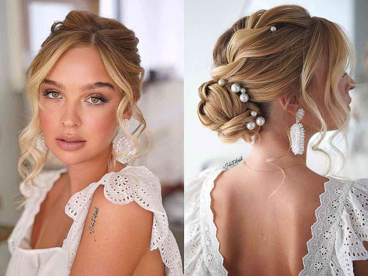 Gone are the days of the tightly slicked dorsum updo styles 33 Breathtaking Loose Updos You Can Wear Anywhere