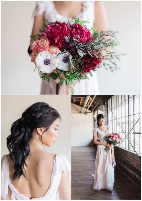  a crisp cool breeze as well as pumpkin spice everything tells us that autumn is officially hither ix Fall Wedding Hair Ideas We Absolutely Adore