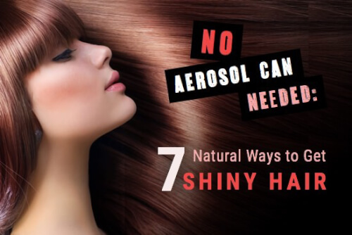 Want pilus that shines vivid similar a diamond How to Get Shiny Hair [No Aerosol Can Needed]