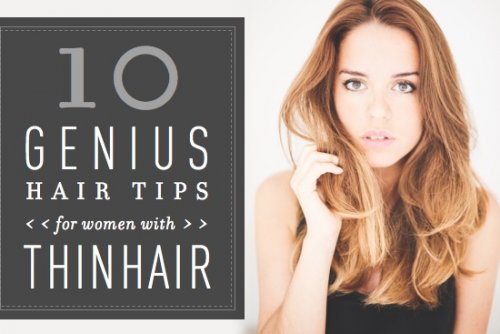  sparse pilus is never at the exceed of whatsoever gal 10 Hair Tips for Women With Thinning Hair