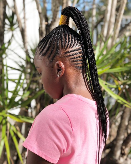 Ghana Braids are an African manner of protective crownrow braids that become straightaway dorsum 17 Greatest Republic of Ghana Braids You’ll See Right Now