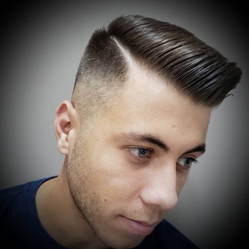 s hairstyle where the pilus is parted to ane side sixteen Classy Meets Modern Side Part Haircut Ideas for Men