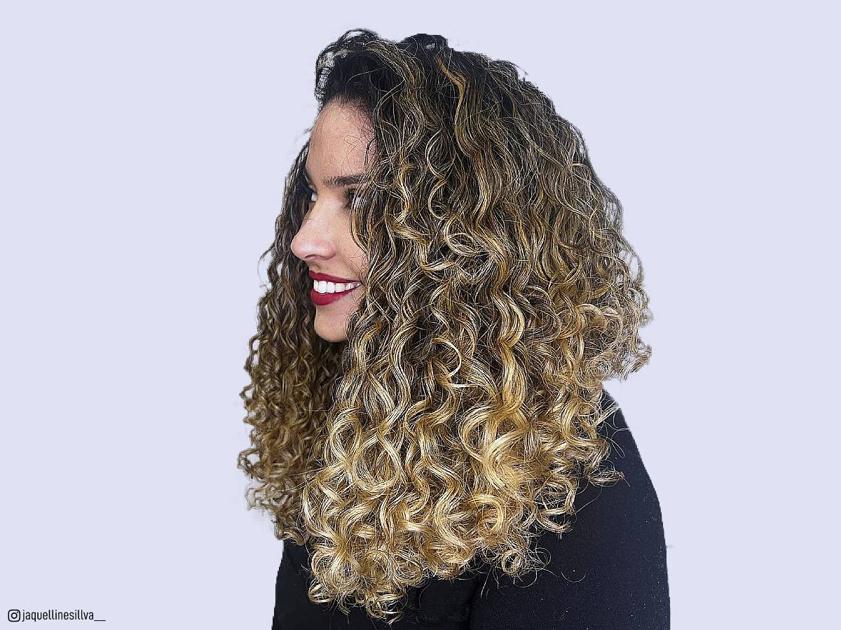 Top More Than Curly Hair Color Ideas In Eteachers