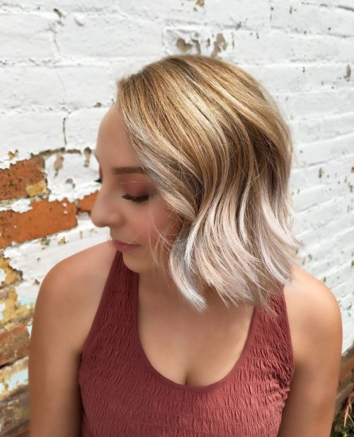 A balayage for curt pilus is a modern technique to customize pixies 28 Most Stunning Balayage Colors for Short Hair inward 2019