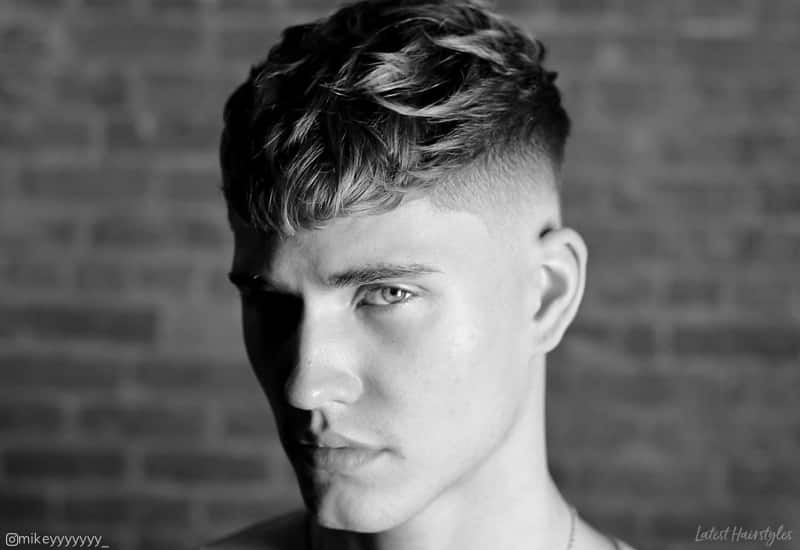 Image of Caesar cut hairstyle for men