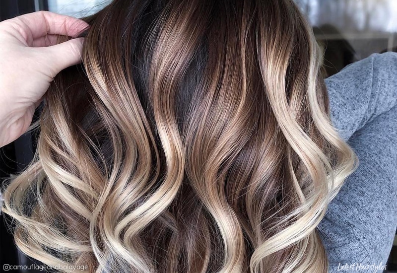 8 Trendy Blonde and Brunette Balayage Hairstyles for Long Hair  Her Style  Code