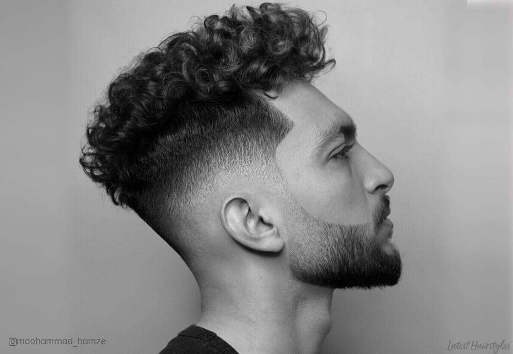 16 Best Curly Hair Fade Haircuts For Guys In 2020