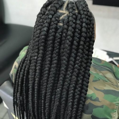 Box braids are i of the most pop hairstyles with African Americans These Box Braids Hairstyles Are Totally Hot Right Now