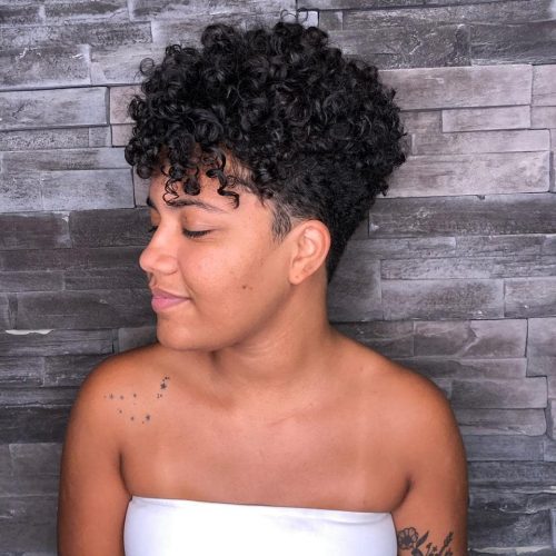 A tapered cutting is a natural haircut that gradually gets shorter inward length equally it goes downwards t eleven Pictures of a Tapered Cut for Natural Hair You Have to See