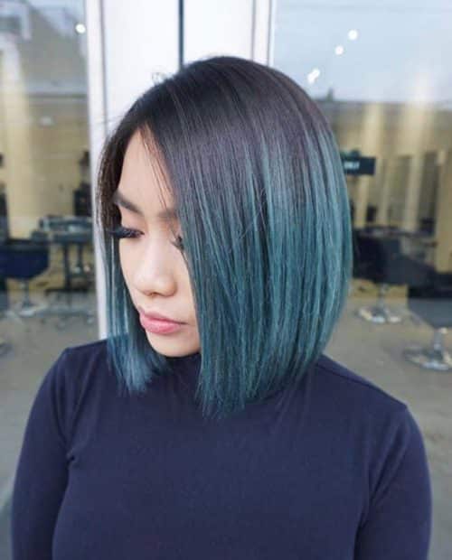 Jump into ane of the longest lasting color trends past times going amongst ane of these pop curt 34 Top Short Ombre Hair Ideas