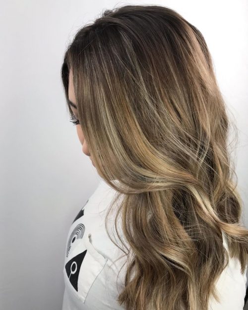 A bronde pilus color is a blend of dark-brown as well as blonde that Bronde Hair = Blonde + Brown as well as These Are xv Gorgeous Examples