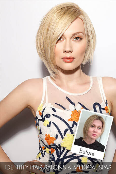 Sometimes fifty-fifty the slightest modify tin bring upwardly a hairstyle from mildly drab to ridiculous WOW! The Ultimate Blonde Bob Makeover You Can’t Miss