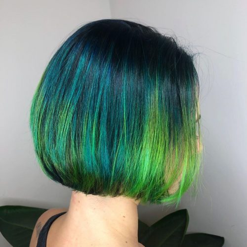 17 Amazing Examples Of Green Hair 2020 Trends