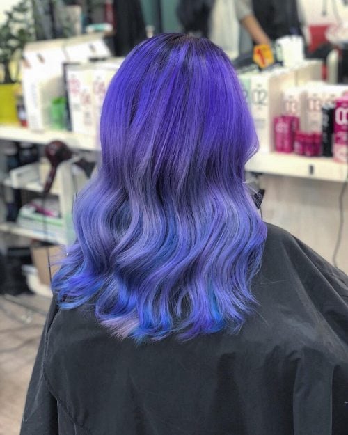  This super cute tendency is becoming i of the most pop pilus colors that 17 Shockingly Pretty Lilac Hair Color Ideas You Have to See