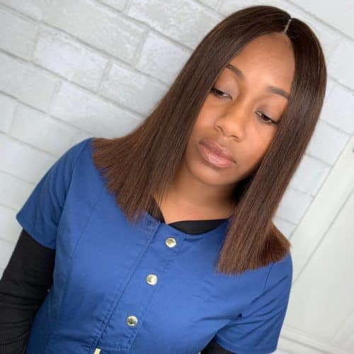 Bob hairstyles for dark women are fantabulous brusk haircuts of whatever texture 21 Sexiest Bob Haircuts for Black Women Right Now