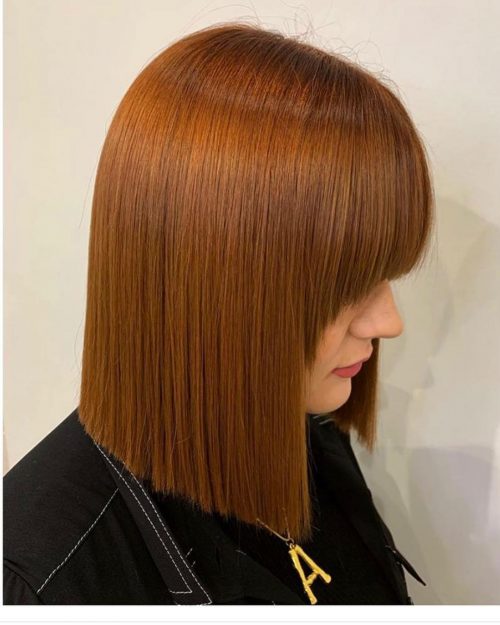 Getting side bangs is a slap-up agency to completely modify upward your style 20 Flattering Hairstyles amongst Side Bangs for Every Face Shape  Length