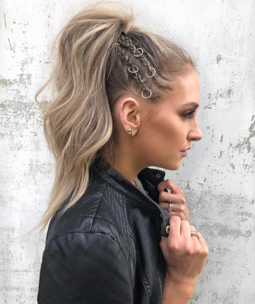 A high ponytail is a hairstyle that has all the pilus gathered in addition to secured into a department o xv Best High Ponytail Ideas You’ll Ever Seen