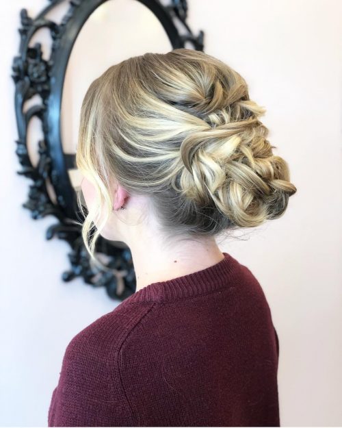 18 Sexiest Messy Updos You Ll See In 2020