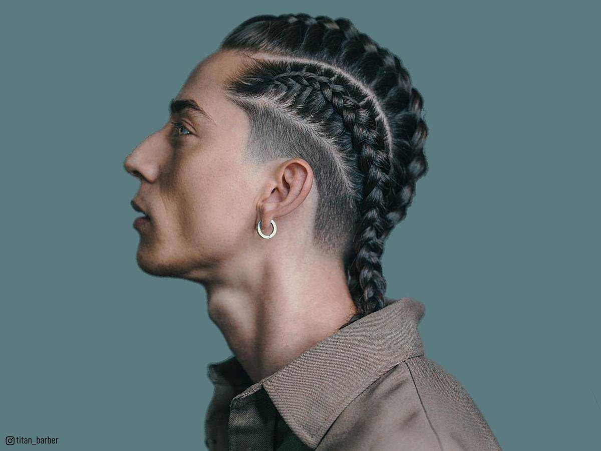 100 Braids Hairstyles for Men to Try in 2023  Man Haircuts