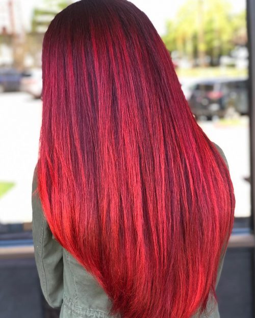  Chances are this hue already made a scene on your Instagram or Pinterest dashboards as well as g 22 Hottest Red Purple Hair Color Ideas To Try This Year