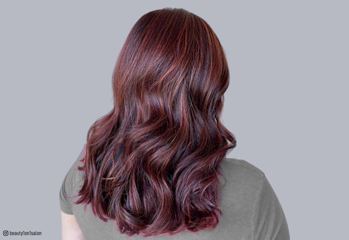 Blonde front highlights on red hair - wide 7