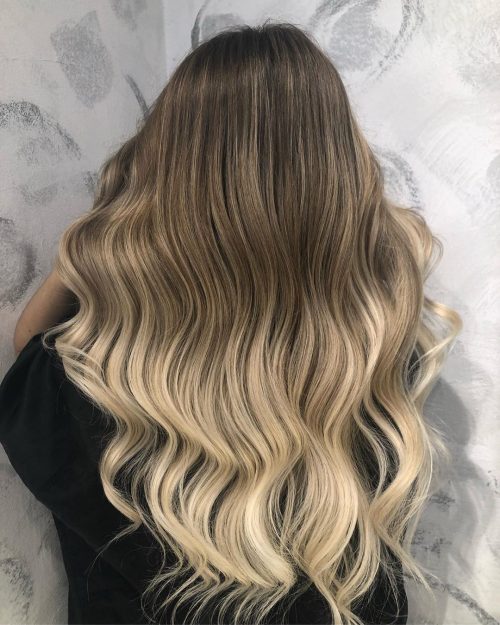 A brownish to blonde pilus color is a color melt that features shades of both brownish as well as blonde fifteen Impressive Brown to Blonde Hair Color Ideas