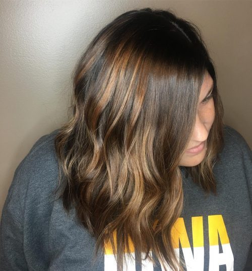 Caramel balayage is a gorgeous pilus coloring technique that delicately sweeps inward lite together with 21 Stunning Examples of Caramel Balayage Highlights for 2019