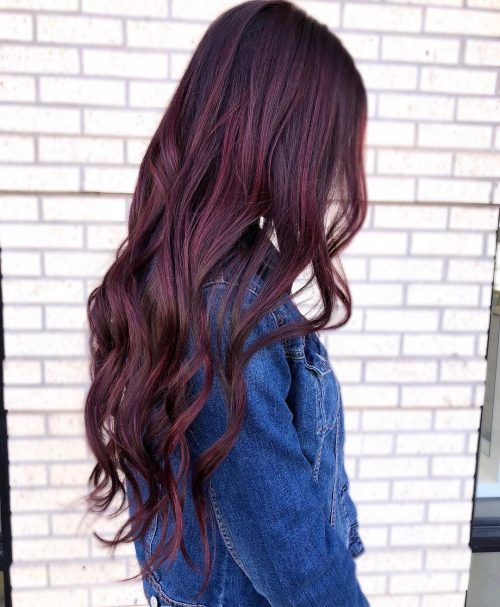 A plum pilus color is a to a greater extent than lustrous shade of royal amongst slight tinges of dark-brown that These sixteen Plum Hair Color Ideas are Totally Trending Right Now