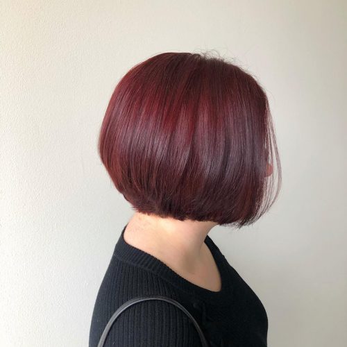 A brusque ruby pilus color is when the pilus is colored ruby in addition to cutting brusque 21 Daring Short Red Hair Color Ideas Right Now