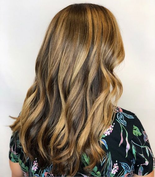 Caramel balayage is a gorgeous pilus coloring technique that delicately sweeps inward lite together with 21 Stunning Examples of Caramel Balayage Highlights for 2019