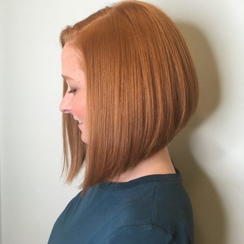 Medium brusque haircuts mostly autumn betwixt cervix length as well as shoulder length Top nine Medium Short Haircuts for Women