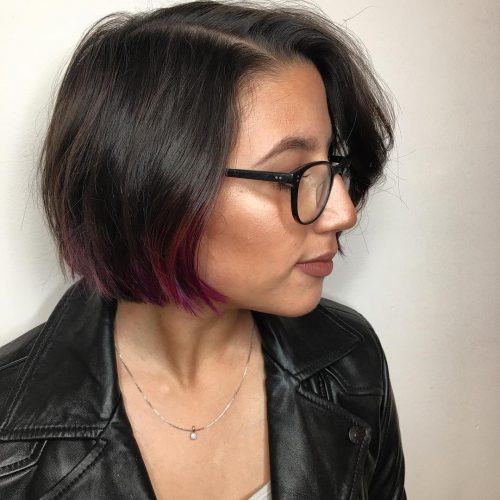 A blunt cutting bob is a shorter hairstyle that These fourteen Blunt Cut Bob Haircuts at Totally Trending Right Now