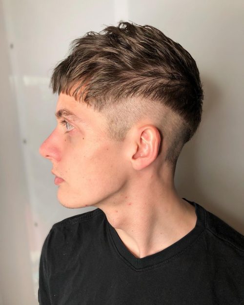 The disconnected undercut haircut is when you lot cause got long pilus on top together with curt pilus on the  41 Popular Disconnected Undercut Haircut Ideas