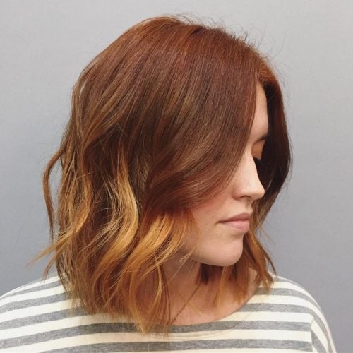 Jump into ane of the longest lasting color trends past times going amongst ane of these pop curt 34 Top Short Ombre Hair Ideas