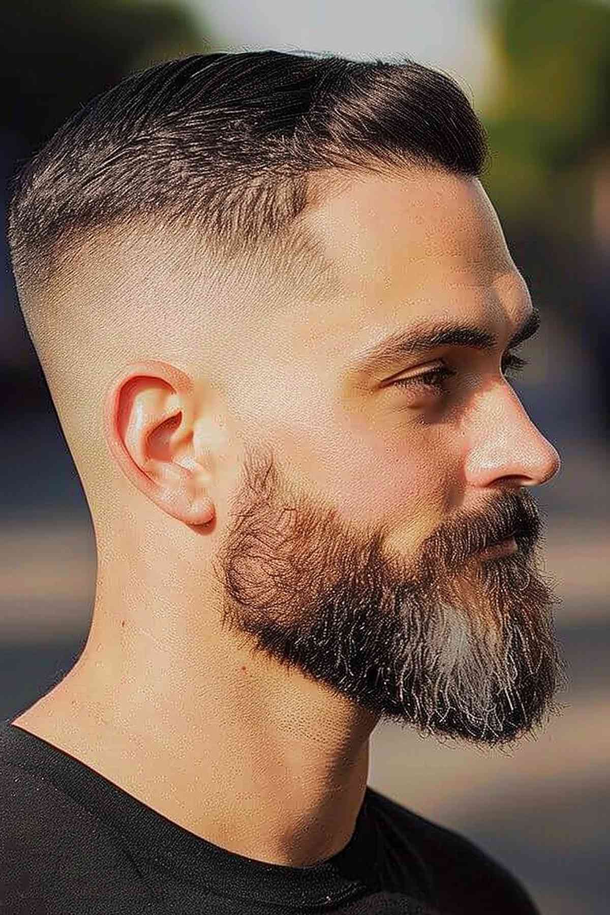 The crew cutting is a classic in addition to construct clean in addition to sudden await that stands the examine of fourth dimension 17 Crew Cut Hair Ideas: The Timeless Haircut for Men