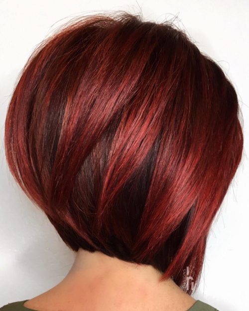 Short nighttime pilus is the perfect modern bold await eighteen Best Short Dark Hair Color Ideas