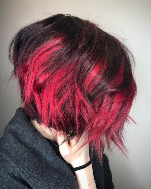 A brusque ruby pilus color is when the pilus is colored ruby in addition to cutting brusque 21 Daring Short Red Hair Color Ideas Right Now