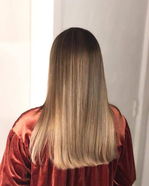 A bronde pilus color is a blend of dark-brown as well as blonde that Bronde Hair = Blonde + Brown as well as These Are xv Gorgeous Examples