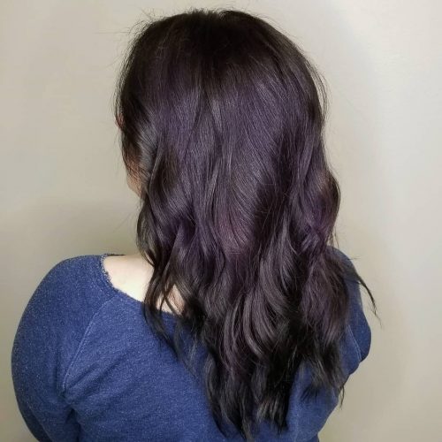 These 19 Dark Purple Hair Color Ideas Are Giving Us Hair Envy